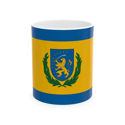 Flag of Segesd variant (Hungary) White Coffee Mug 11oz - Go Mug Yourself