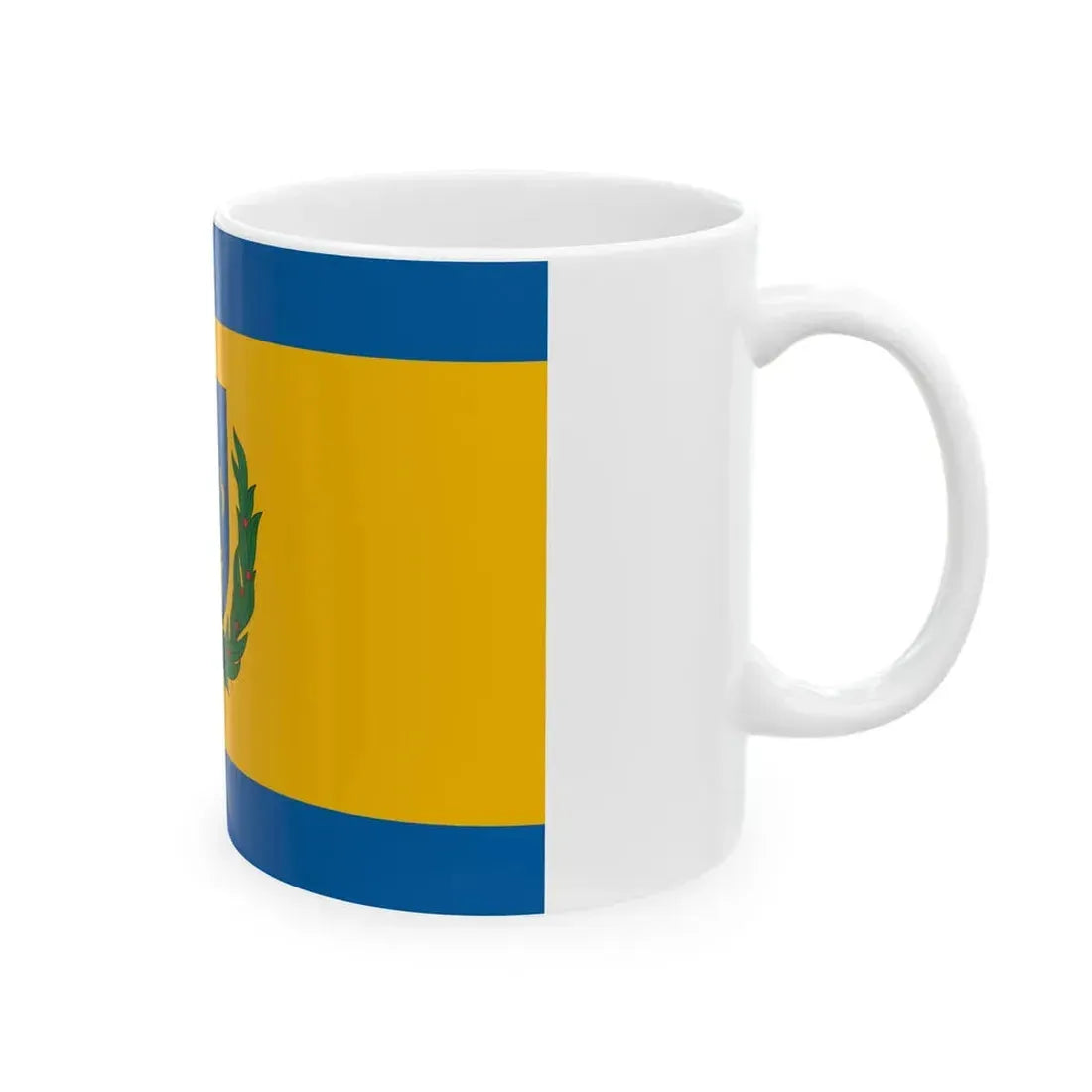 Flag of Segesd variant (Hungary) White Coffee Mug - Go Mug Yourself