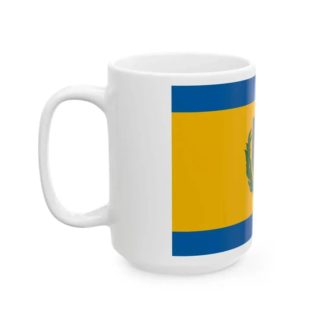 Flag of Segesd variant (Hungary) White Coffee Mug - Go Mug Yourself