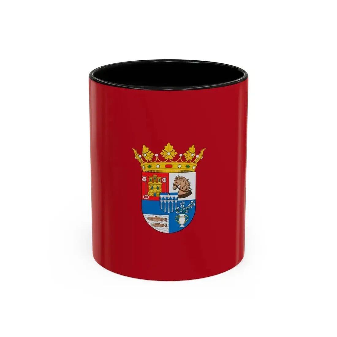 Flag of Segovia Spain - Accent Coffee Mug 11oz Black - Go Mug Yourself