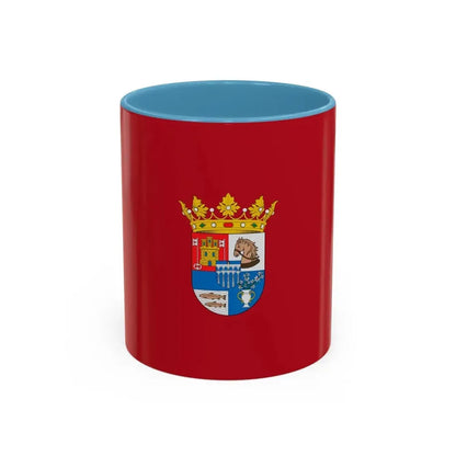 Flag of Segovia Spain - Accent Coffee Mug 11oz Light Blue - Go Mug Yourself