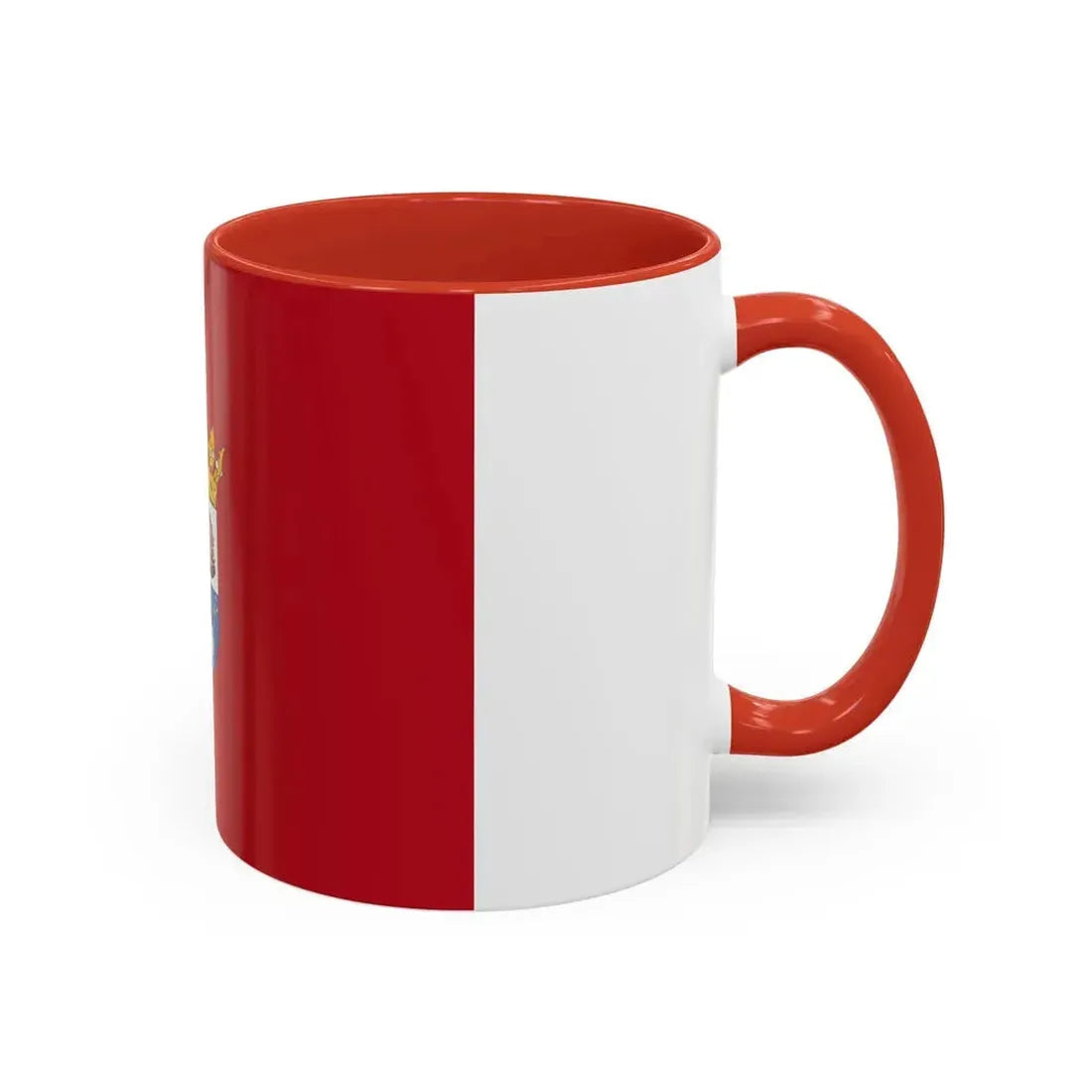 Flag of Segovia Spain - Accent Coffee Mug - Go Mug Yourself