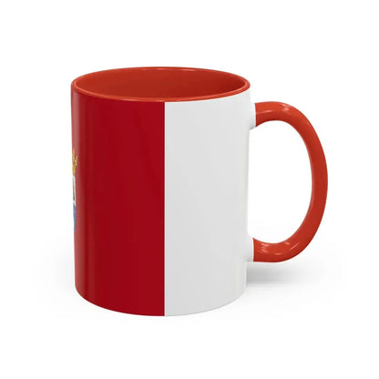 Flag of Segovia Spain - Accent Coffee Mug - Go Mug Yourself