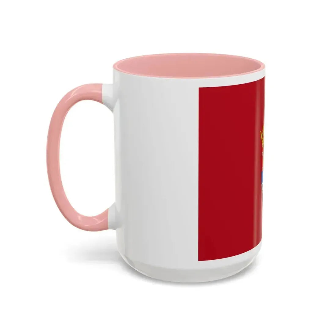 Flag of Segovia Spain - Accent Coffee Mug - Go Mug Yourself