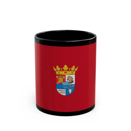 Flag of Segovia Spain - Black Coffee Mug 11oz - Go Mug Yourself