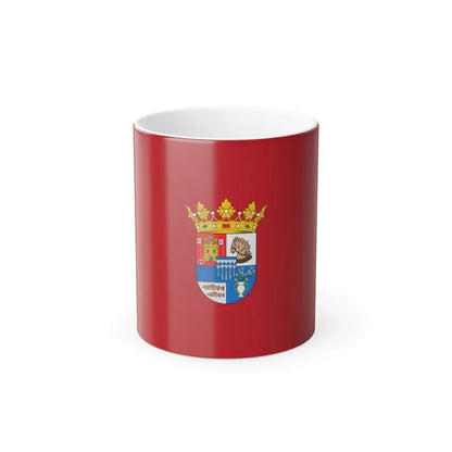 Flag of Segovia Spain - Color Changing Coffee Mug 11oz - Go Mug Yourself