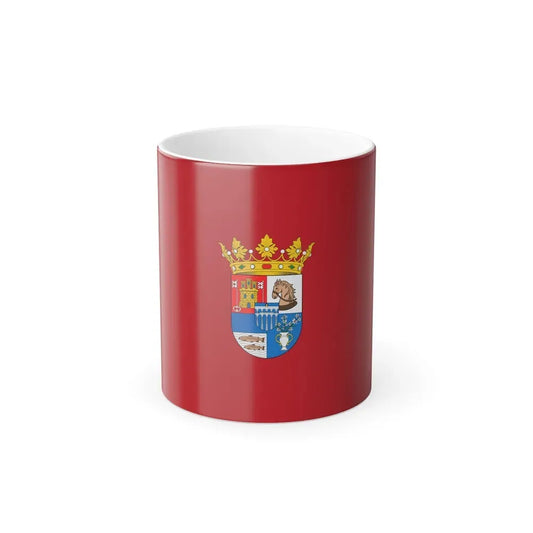 Flag of Segovia Spain - Color Changing Coffee Mug 11oz - Go Mug Yourself