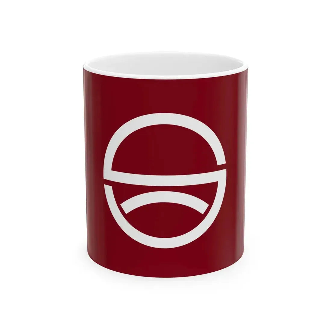 Flag of Seihi Nagasaki 1965-2005 (Japan) White Coffee Mug 11oz - Go Mug Yourself