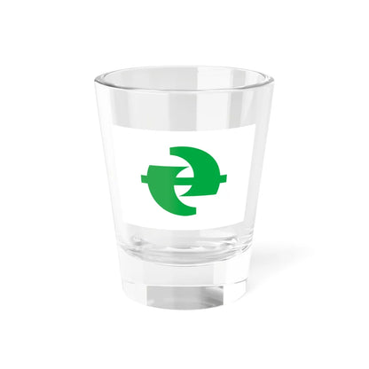 Flag of Seika Kyoto (Japan) Shot Glass 1.5oz 1.5oz - Go Mug Yourself