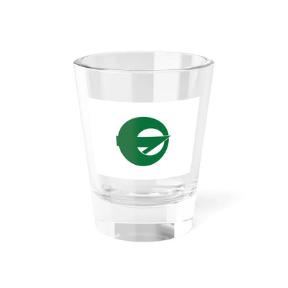 Flag of Seinaiji Nagano 1969-2009 (Japan) Shot Glass 1.5oz 1.5oz - Go Mug Yourself