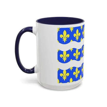 Flag of Seine et Marne France 2 - Accent Coffee Mug - Go Mug Yourself