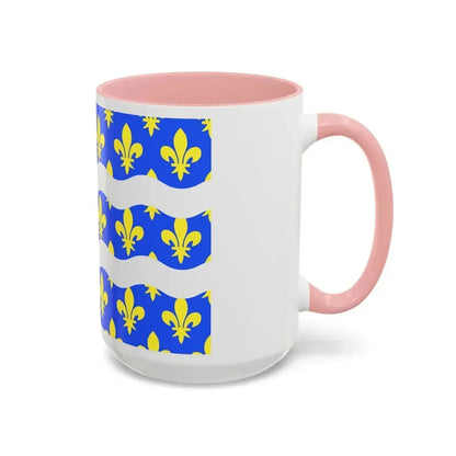 Flag of Seine et Marne France 2 - Accent Coffee Mug - Go Mug Yourself