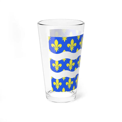 Flag of Seine et Marne France 2 - Pint Glass 16oz - Go Mug Yourself