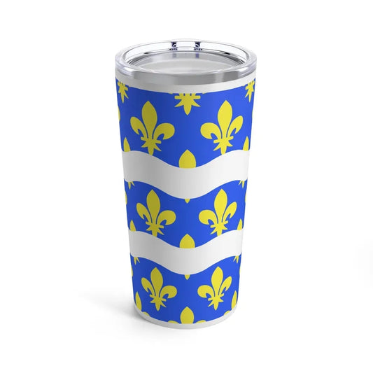 Flag of Seine et Marne France 2 - Tumbler 20oz 20oz - Go Mug Yourself