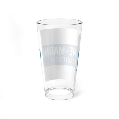 Flag of Seine et Marne France - Pint Glass 16oz - Go Mug Yourself