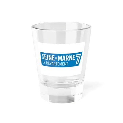 Flag of Seine et Marne France - Shot Glass 1.5oz 1.5oz - Go Mug Yourself