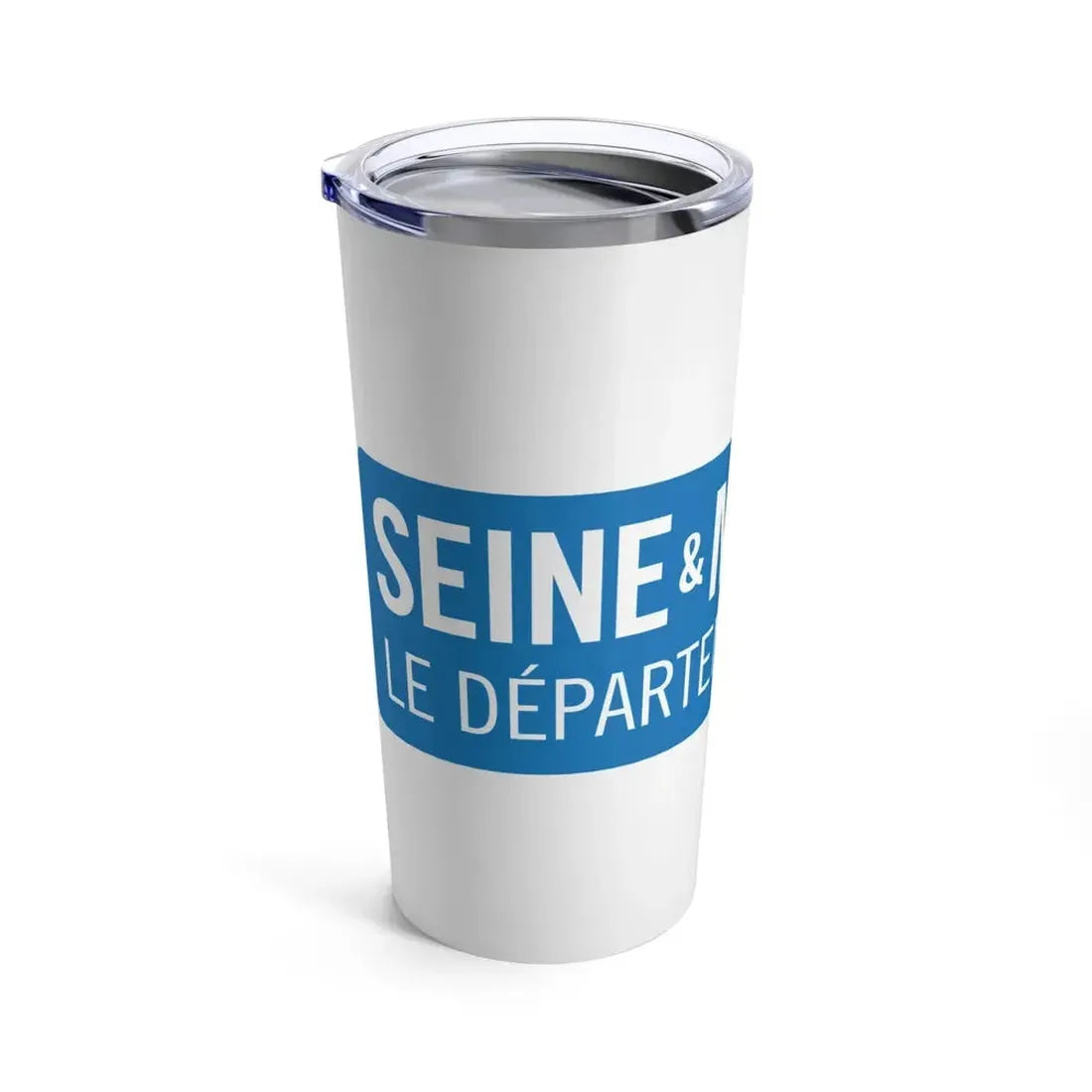Flag of Seine et Marne France - Tumbler 20oz - Go Mug Yourself