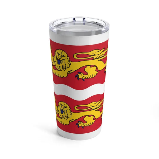 Flag of Seine Maritime France 2 - Tumbler 20oz 20oz - Go Mug Yourself