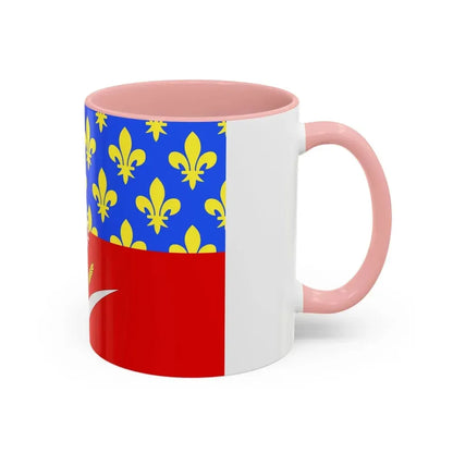 Flag of Seine Saint Denis France - Accent Coffee Mug - Go Mug Yourself