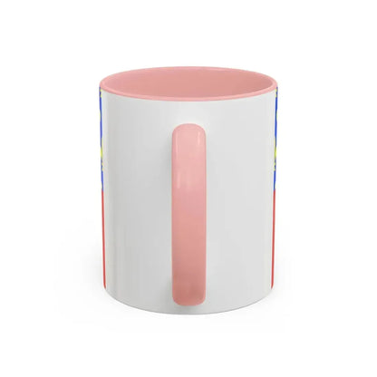 Flag of Seine Saint Denis France - Accent Coffee Mug - Go Mug Yourself