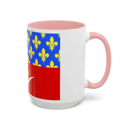 Flag of Seine Saint Denis France - Accent Coffee Mug - Go Mug Yourself