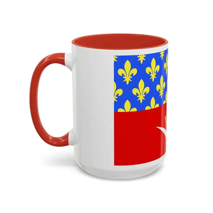 Flag of Seine Saint Denis France - Accent Coffee Mug - Go Mug Yourself