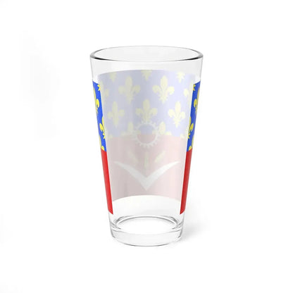 Flag of Seine Saint Denis France - Pint Glass 16oz - Go Mug Yourself