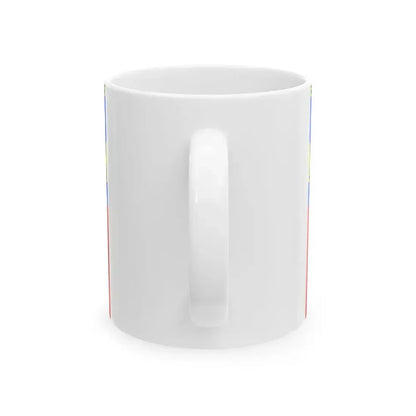 Flag of Seine Saint Denis France - White Coffee Mug - Go Mug Yourself