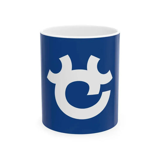 Flag of Seiro Niigata (Japan) White Coffee Mug 11oz - Go Mug Yourself