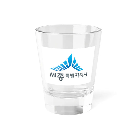Flag of Sejong City (Korea) Shot Glass 1.5oz 1.5oz - Go Mug Yourself
