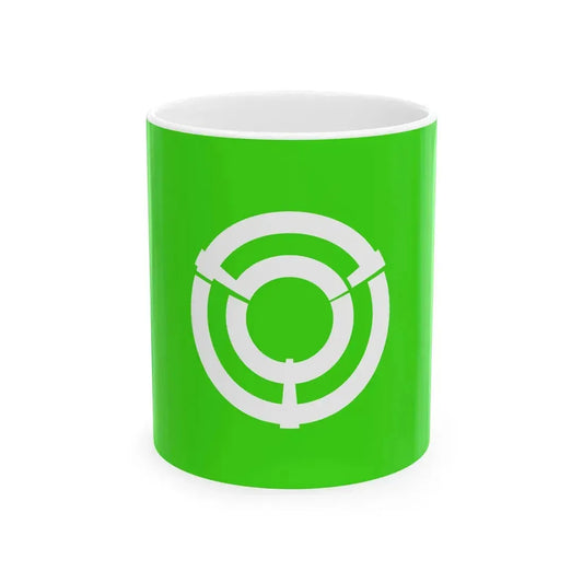 Flag of Seki Gifu (Japan) White Coffee Mug 11oz - Go Mug Yourself