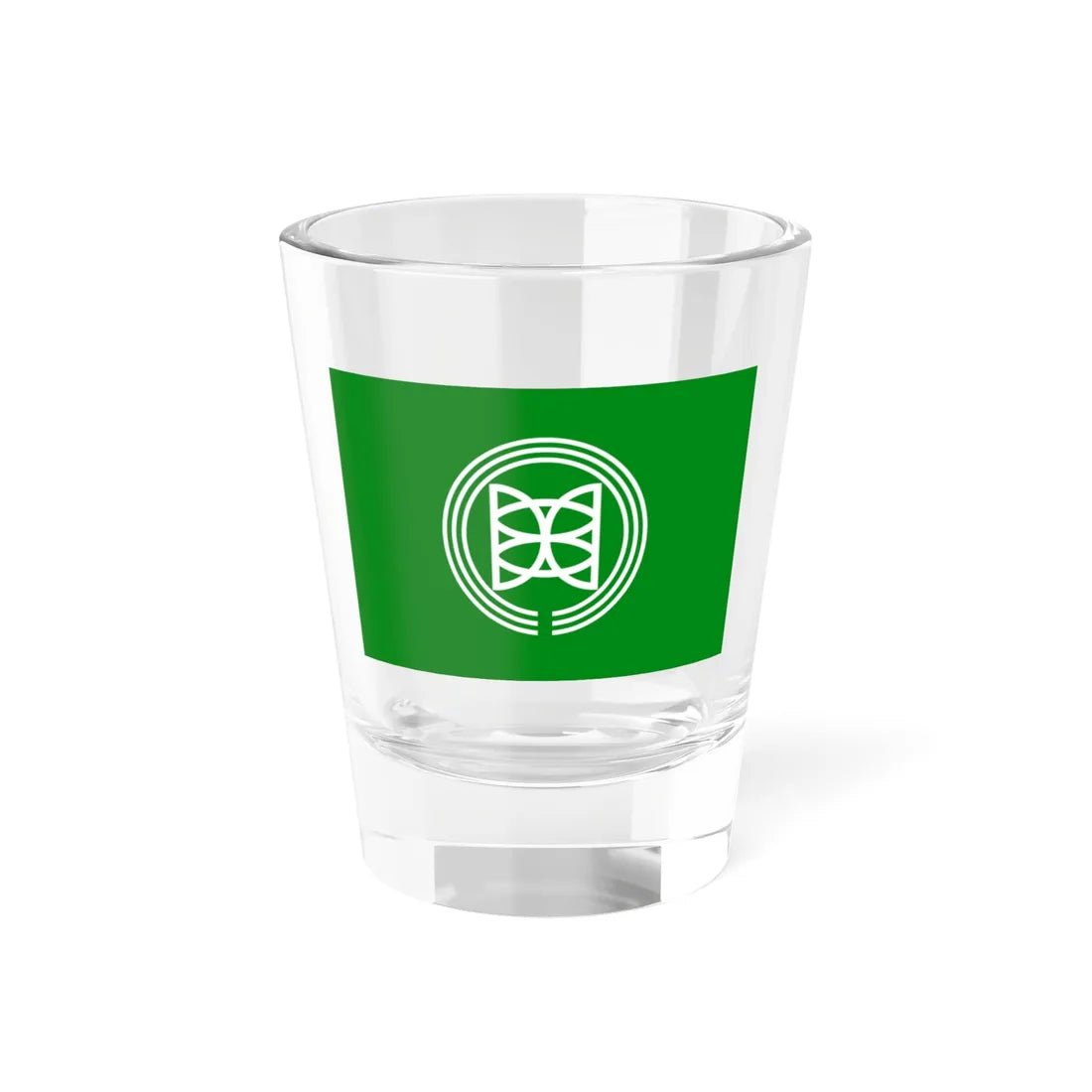 Flag of Sekikawa Niigata (Japan) Shot Glass 1.5oz 1.5oz - Go Mug Yourself