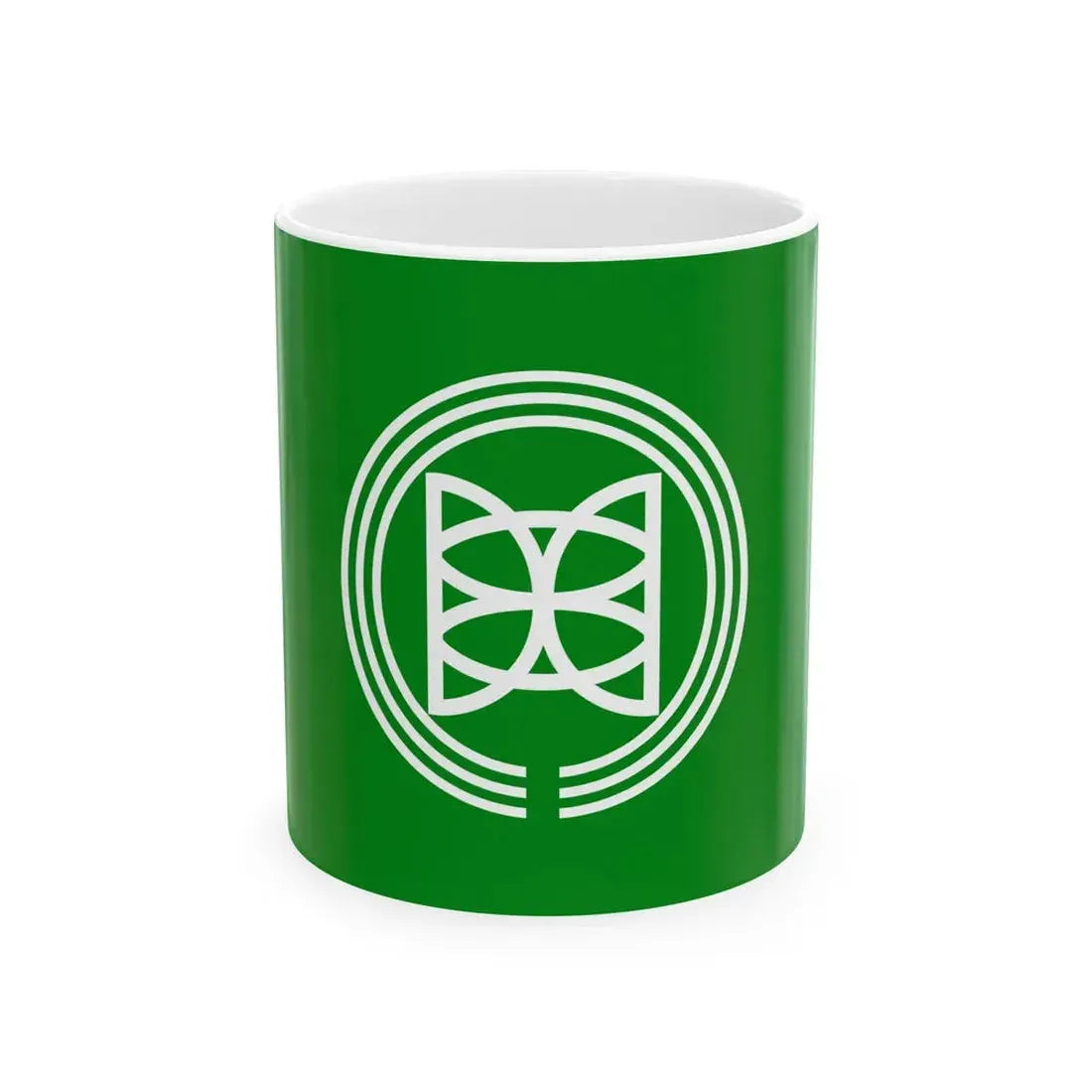 Flag of Sekikawa Niigata (Japan) White Coffee Mug 11oz - Go Mug Yourself