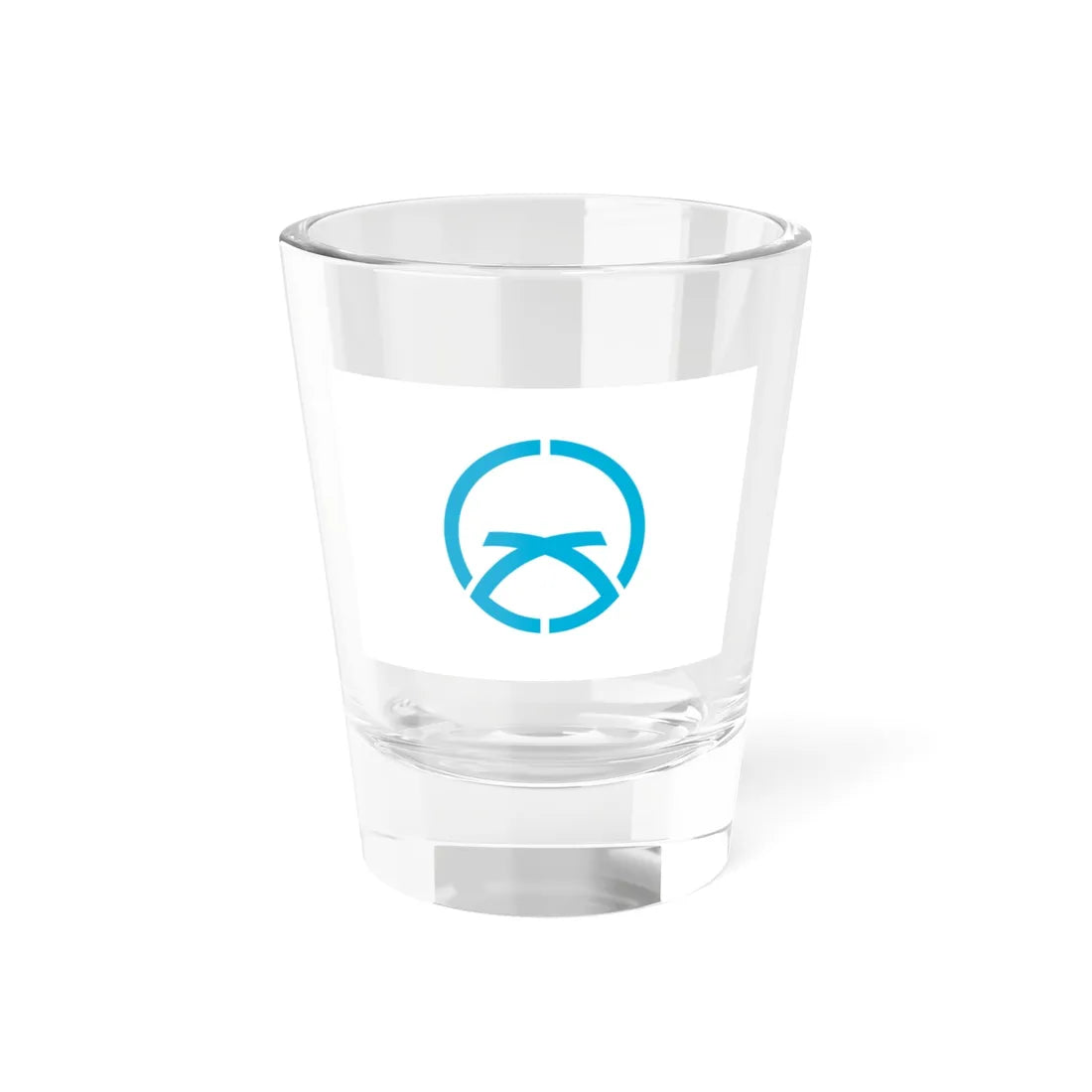 Flag of Sekiyado Chiba 1985-2003 (Japan) Shot Glass 1.5oz 1.5oz - Go Mug Yourself