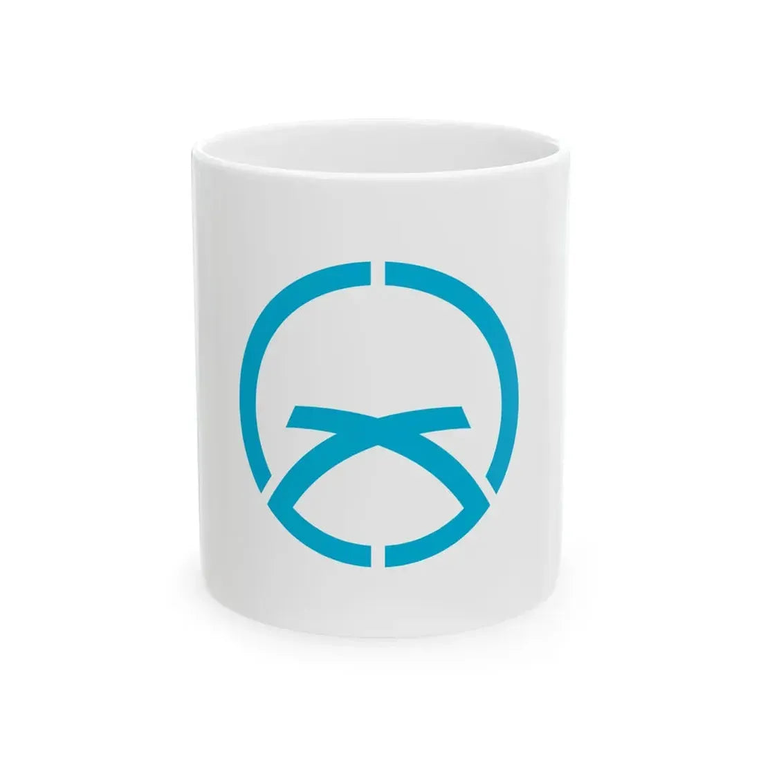 Flag of Sekiyado Chiba 1985-2003 (Japan) White Coffee Mug 11oz - Go Mug Yourself