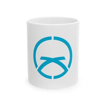 Flag of Sekiyado Chiba 1985-2003 (Japan) White Coffee Mug 11oz - Go Mug Yourself