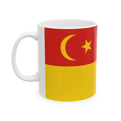 Flag of Selangor 1912 (Malaysia) White Coffee Mug - Go Mug Yourself