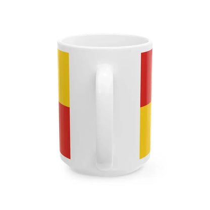 Flag of Selangor 1912 (Malaysia) White Coffee Mug - Go Mug Yourself