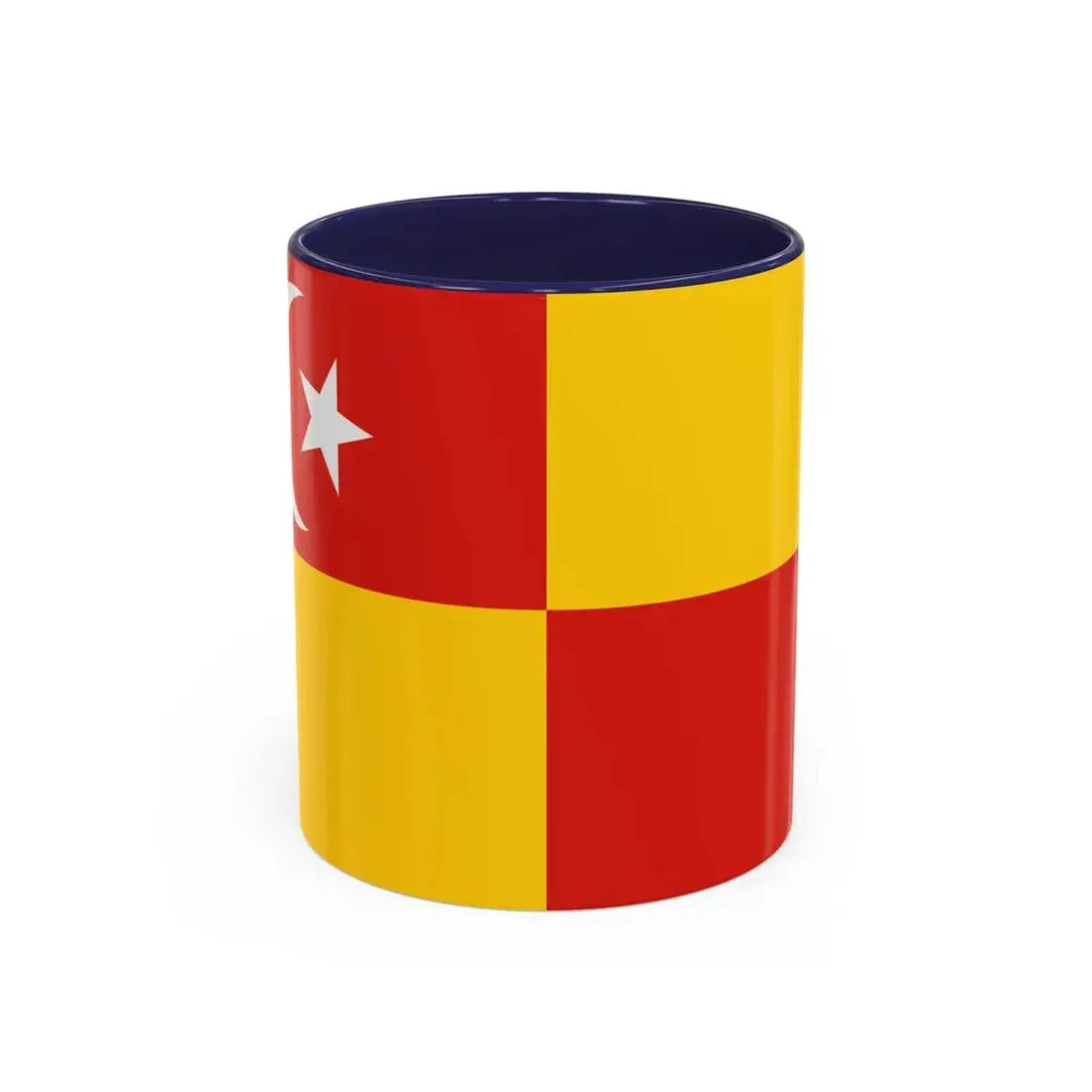 Flag of Selangor Malaysia - Accent Coffee Mug 11oz Navy - Go Mug Yourself