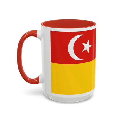 Flag of Selangor Malaysia - Accent Coffee Mug - Go Mug Yourself