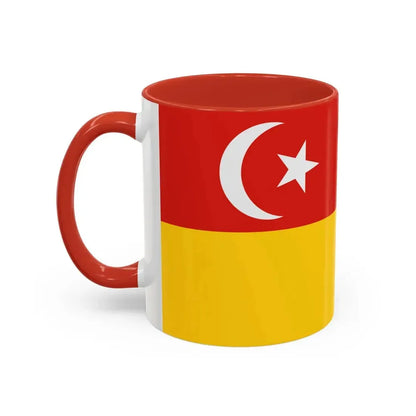 Flag of Selangor Malaysia - Accent Coffee Mug - Go Mug Yourself