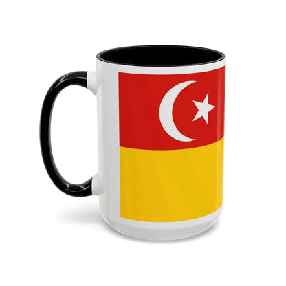 Flag of Selangor Malaysia - Accent Coffee Mug - Go Mug Yourself