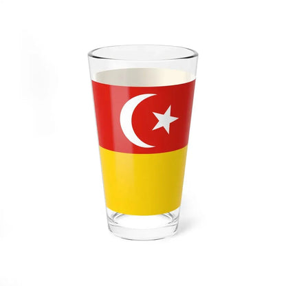 Flag of Selangor Malaysia - Pint Glass 16oz - Go Mug Yourself