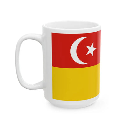 Flag of Selangor Malaysia - White Coffee Mug-Go Mug Yourself