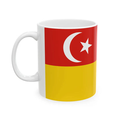 Flag of Selangor Malaysia - White Coffee Mug-Go Mug Yourself