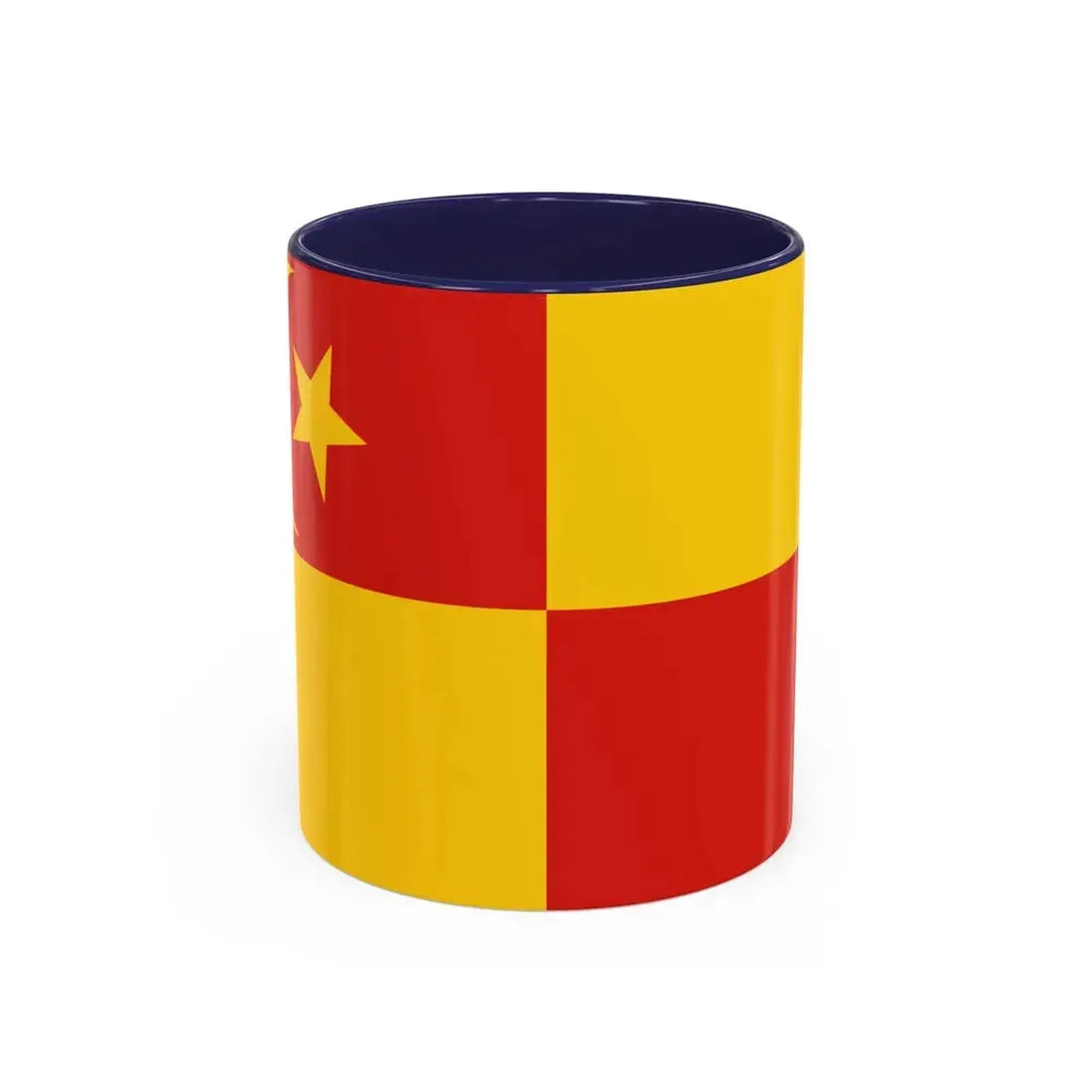 Flag of Selangor pre 1965 Malaysia - Accent Coffee Mug 11oz Navy - Go Mug Yourself