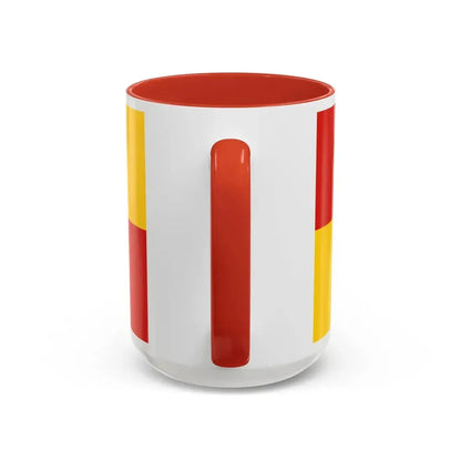 Flag of Selangor pre 1965 Malaysia - Accent Coffee Mug - Go Mug Yourself