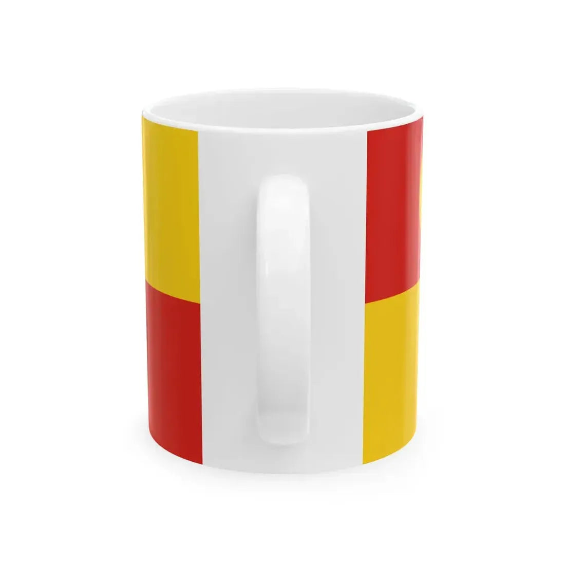 Flag of Selangor pre 1965 (Malaysia) White Coffee Mug - Go Mug Yourself