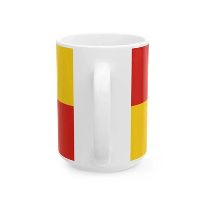 Flag of Selangor pre 1965 (Malaysia) White Coffee Mug - Go Mug Yourself