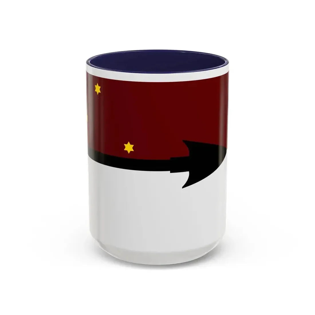 Flag of Selk'nam - Accent Coffee Mug 15oz Navy - Go Mug Yourself